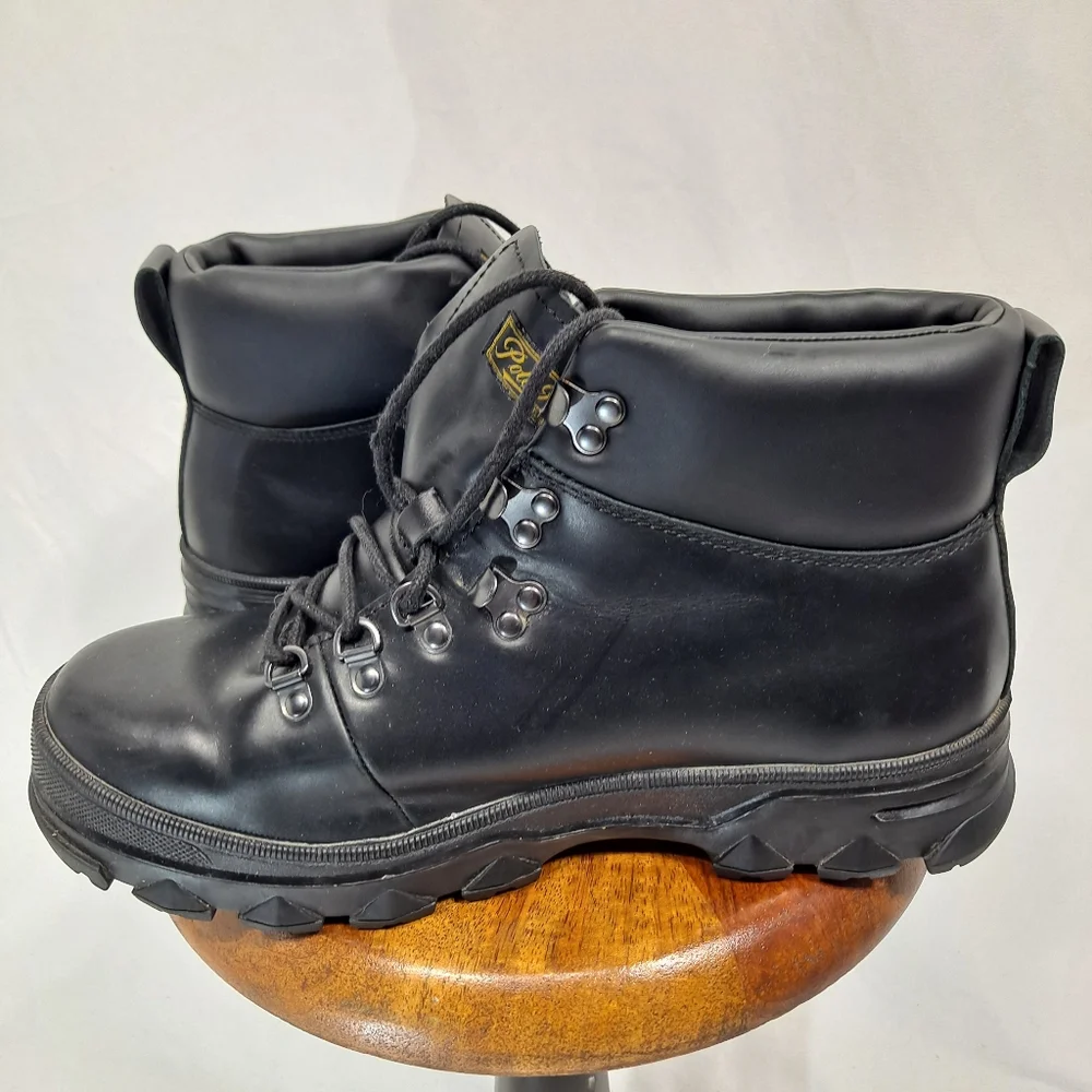 Polo By Ralph Lauren Black Hainsworth Boots
